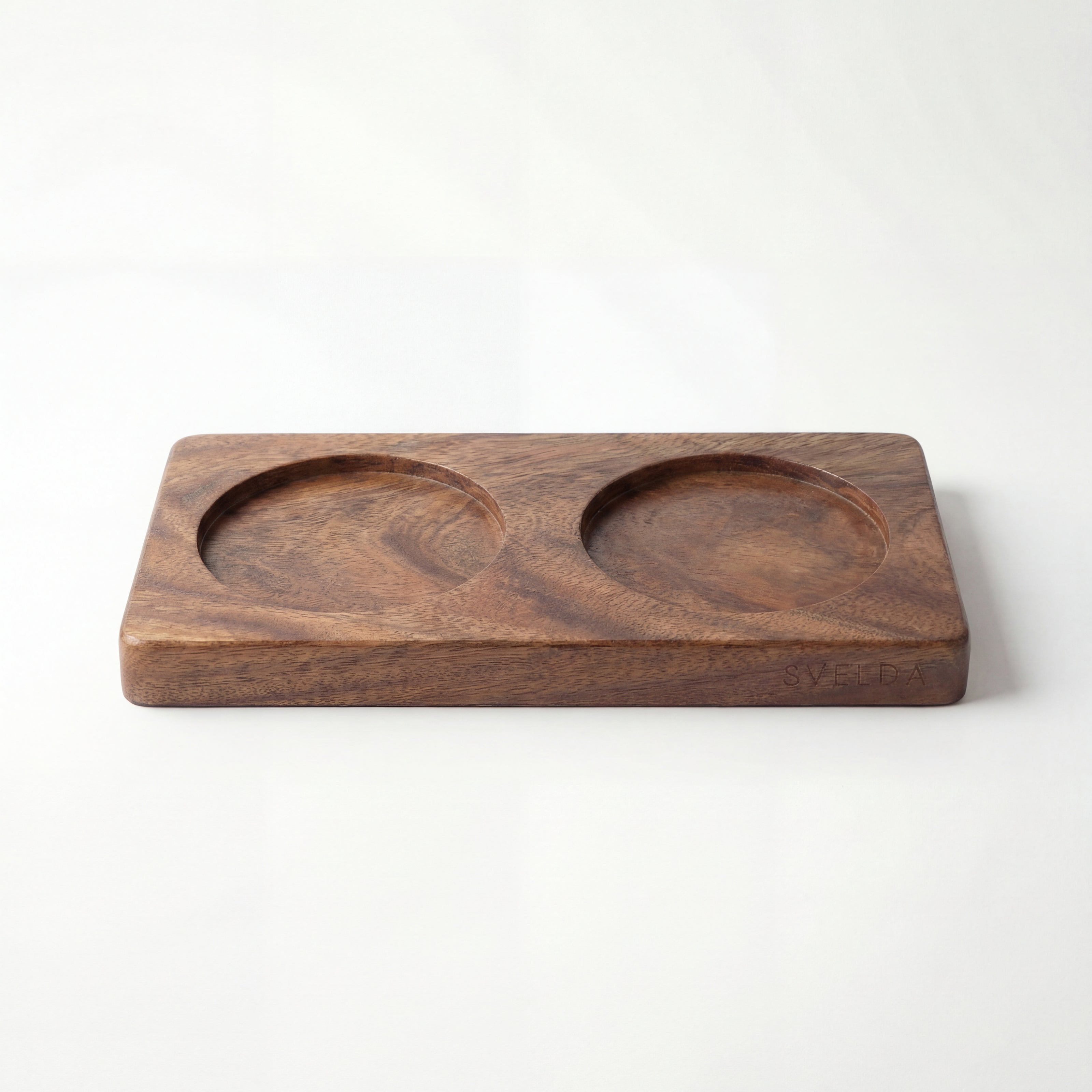 Wooden Bowl Base, Double