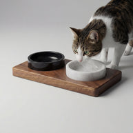 Wooden Bowl Base, Double