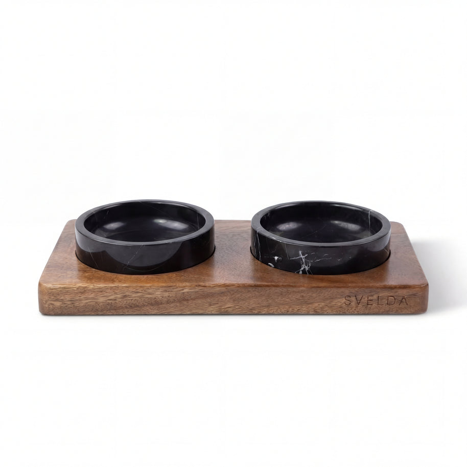 Wooden Bowl Base, Double