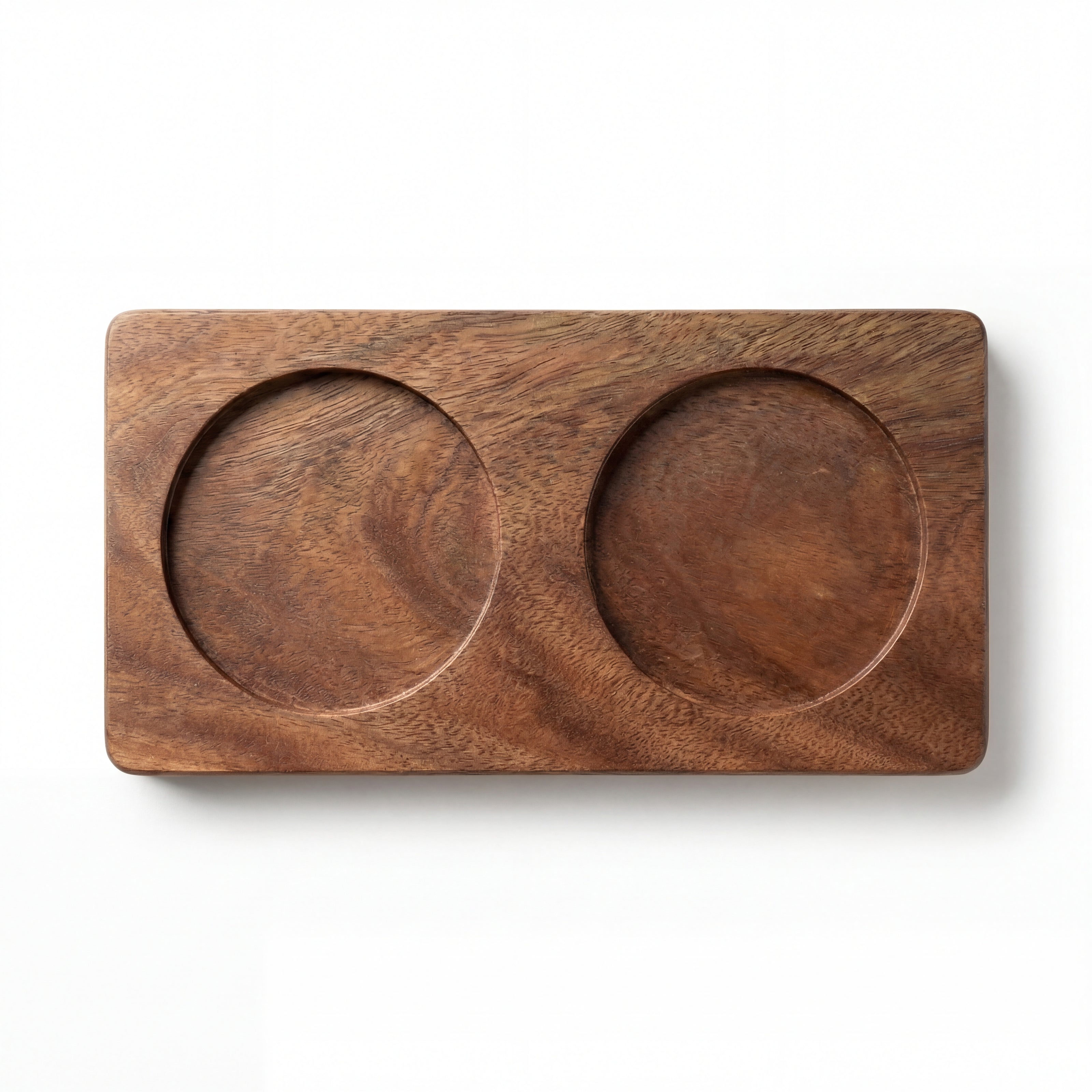 Wooden Bowl Base, Double